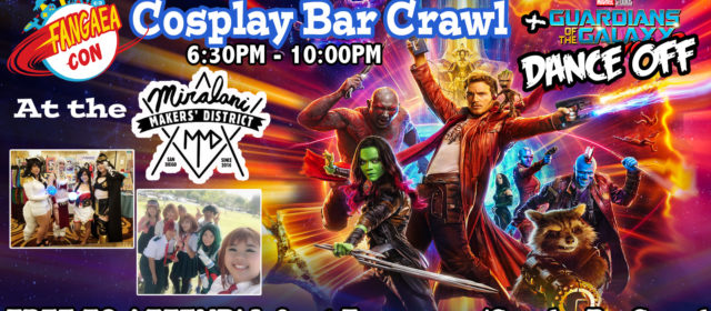 Cosplay Bar Brawl + Guardians of the Galaxy Dance off
